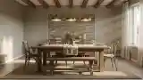 Rustic Dining Table with Character