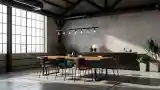 Wysokiej klasy wnętrze przemysłowe