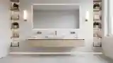 Skrzydło elegancji w łazience