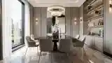Wysoki salon do jedzenia