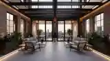 Urban Artistry in Illuminated Space