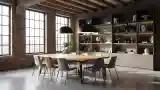 Loft Dining Room Elegance