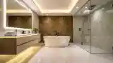Minimalist Glamour Bathroom