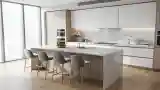 Marble Kitchen with Textural Elegance