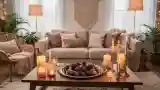 Bohemian Lounge with Luxurious Textures