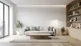 Skandynawski Salon z Drewnem