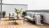 Scandinavian Terrace with Wood