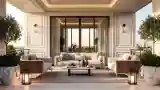 Cityscape Balcony Lounge