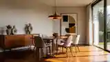 Refined Dining in Mid-Century Modern Style