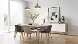 Elegant Scandinavian Dining Room