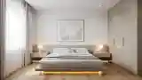 Luxurious Bedroom with Wood and Light