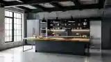Nowoczesna Kuchnia W Stylu Industriowym
