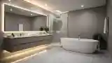 Marble Elegance in Master Bath