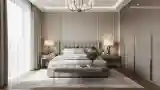 Szlachetny Pokój Nocny w Stylu Modern Classic