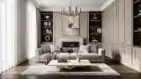 Salon W Nowoczesnym Stylu Klasycznym