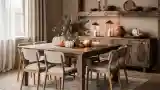 Elegant Scandinavian Dining Room