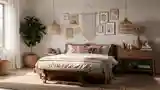 Luksusowa Sypialnia w Stylu Bohemian