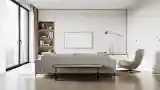 Minimalistna sala wypoczynkowa