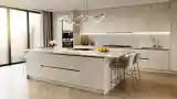 Glamour Kitchen with Marble and Gold