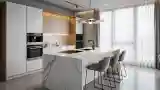 Moderny Kuchnia Z Marmurem