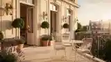 Balkon w stylu parischen