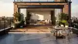 High Loft Terrace with Urban Views