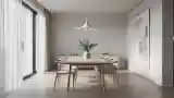 Minimalistowa Sala Jedzeniowa