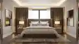 Sunlit Bedroom with Luxurious Bed