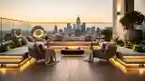 Wysoki Terrasowy Salon Prestiżu