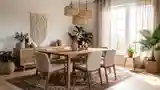 Elegancka Sala Do Jadalni W Stylu Bohemian