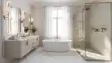 Marble and Gold Bathroom Oasis