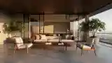 Salon Wysokiego Standardu z Drewnem