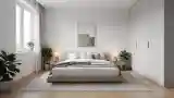 Sypialnia w stylu minimalistycznym