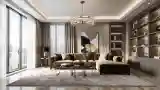 Luxurious Dining Room with Velvet