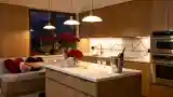 Gilded Mid-Century Modern Kitchen