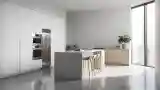 Minimalistna Kuchnia z Betonem i Stalą