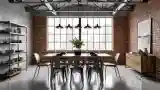 Industrial Dining Room Elegance