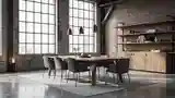 Elegant Loft Dining Room