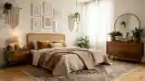Sypialnia w stylu jasno-drzewnym