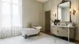 Elegancka łazienka stylu francuskiego