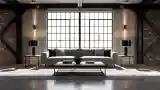 Industrial Loft Living Room