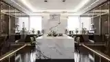 Kuchnia Marmurowa z Lustrami