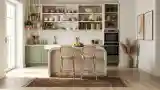 Kuchnia Boho z Eleganckimi Teksturami