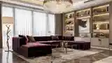 Glamorous Living Room with Grandeur