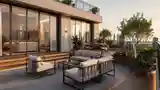 Loft Terrace with Natural Materials
