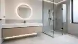 Minimalistny Pokój Do Łózka z Marmurem
