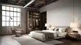 Szlachetny Pokój w Stylu Industrialnym