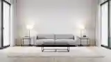 Nowoczesny salon w kolorze szarości