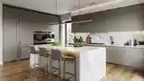 Modern Luxury Kitchen with Marble