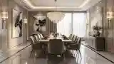 Sala Jadalnia w Stylu Nowoczesnym